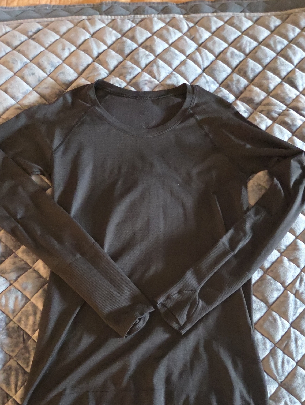 lululemon athletica Black Long Sleeve Tee